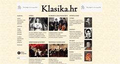 Desktop Screenshot of klasika.hr